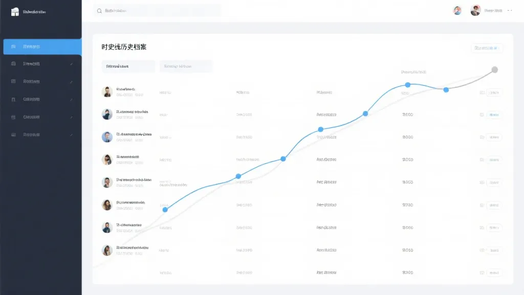历史数据时间线归档结构